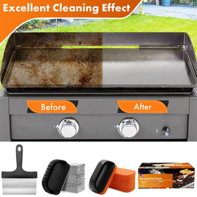 MEKER residue-removal close-up demonstrates efficient grime lifting.