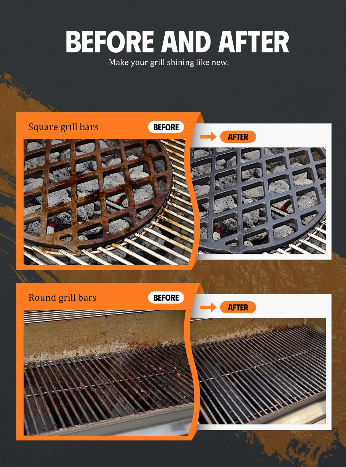 MEKER replacement pads provide durable, reusable grill maintenance.