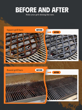 MEKER replacement pads provide durable, reusable grill maintenance.