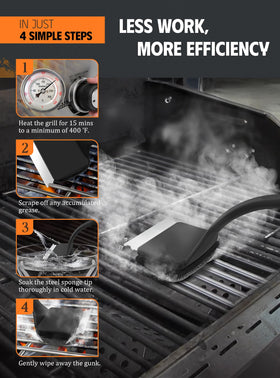 MEKER patent-pending steel sponge design enhances safety.