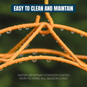 MEKKAPRO Sun Baltimore Oriole Feeder easy-clean design for quick refills