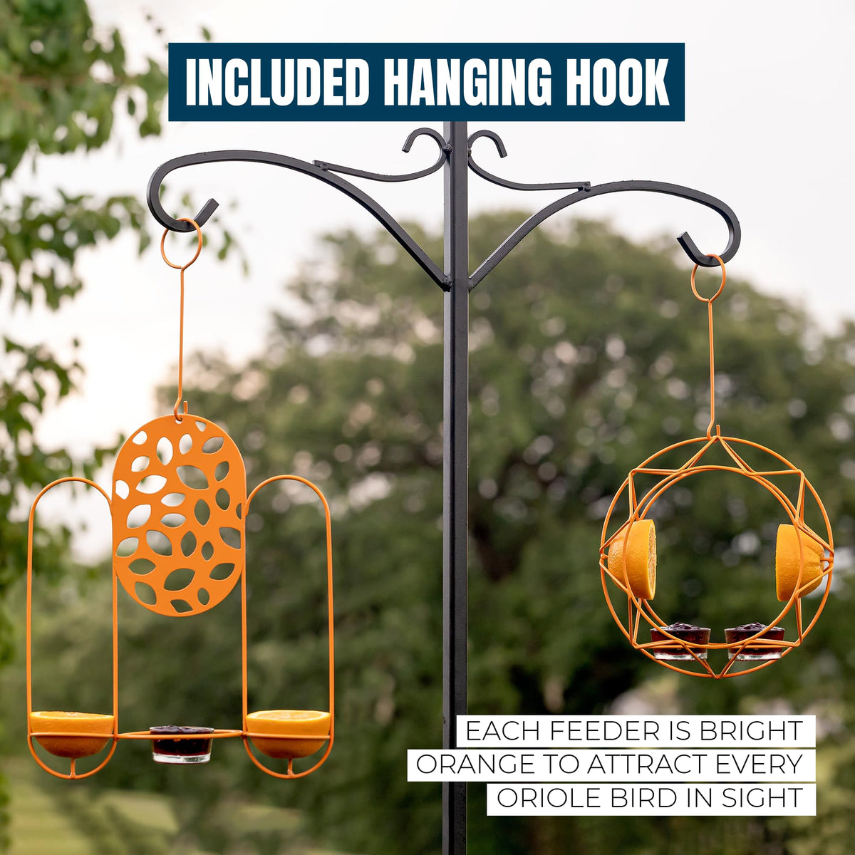 MEKKAPRO Sun Baltimore Oriole Feeder gift-ready packaging for bird lovers