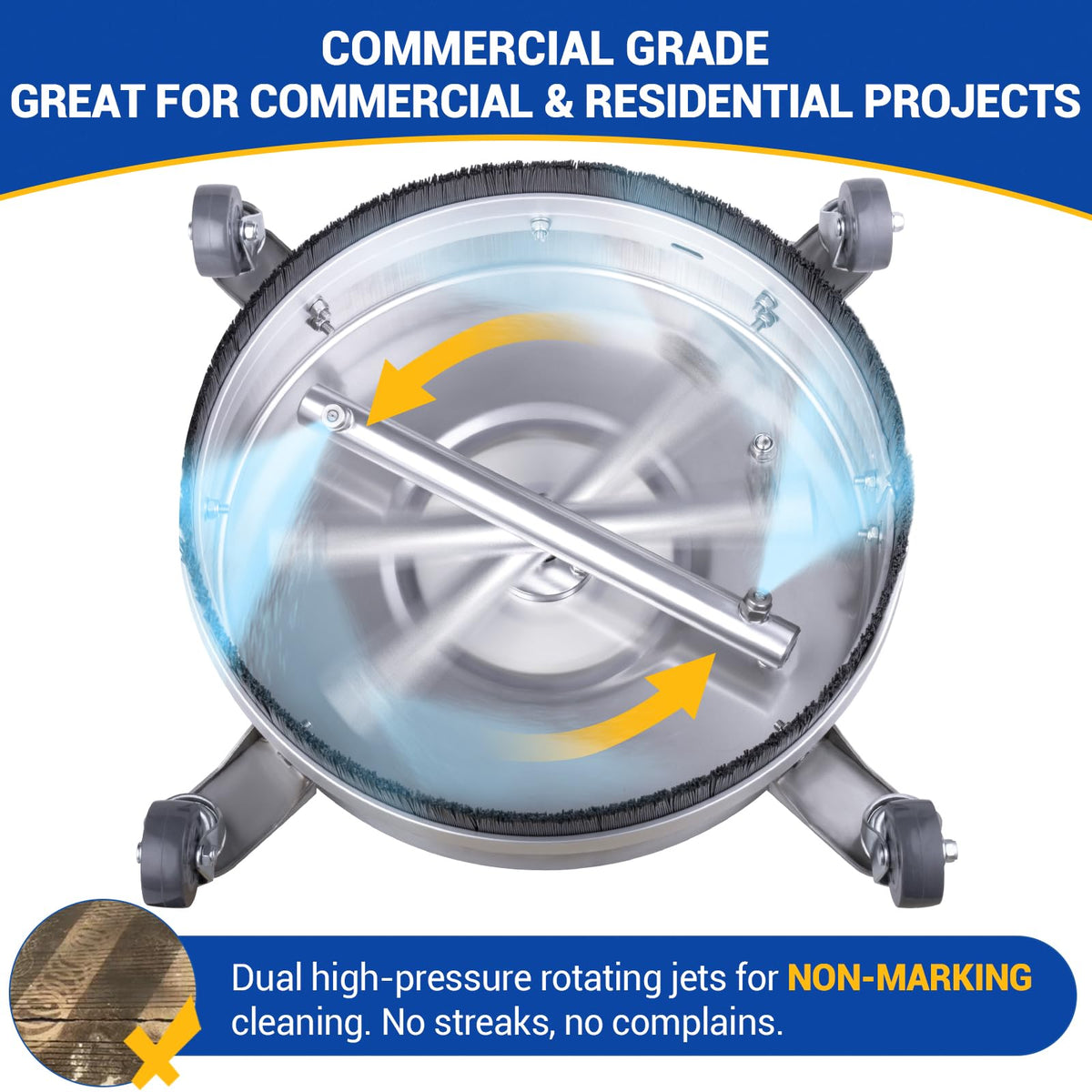 MEKOH 3D filter keeps debris out, preserving nozzle flow.