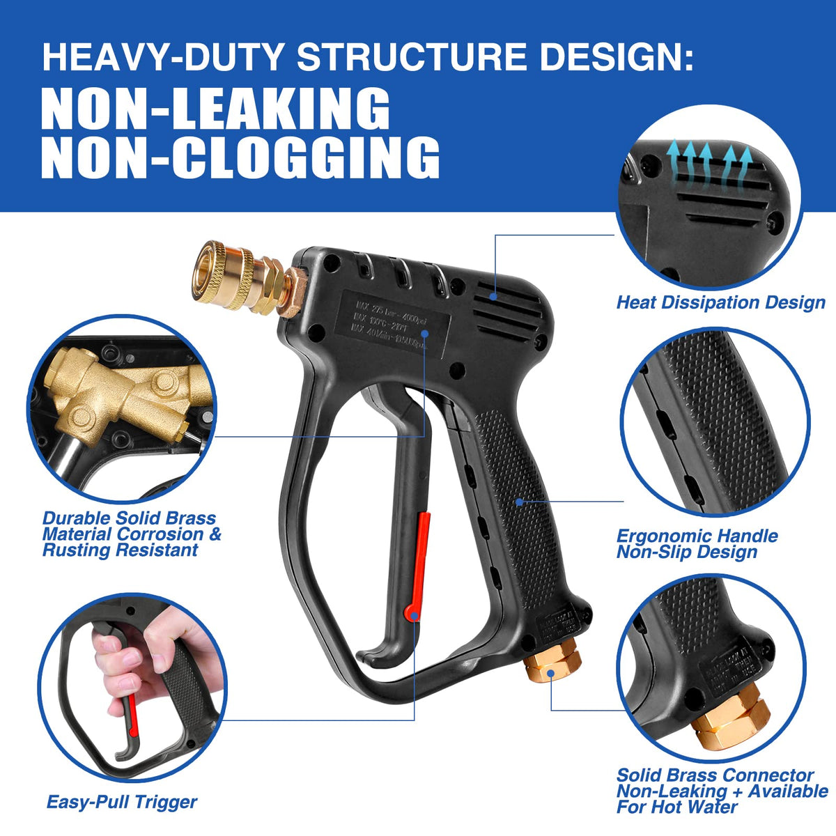 MEKOH foam gun compatibility supports efficient foam application.