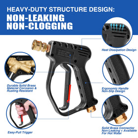 MEKOH foam gun compatibility supports efficient foam application.