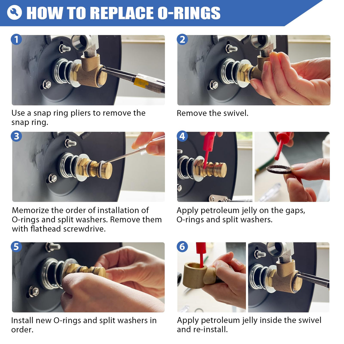 MEKOH includes inlet lead hose and fittings for fast setup.