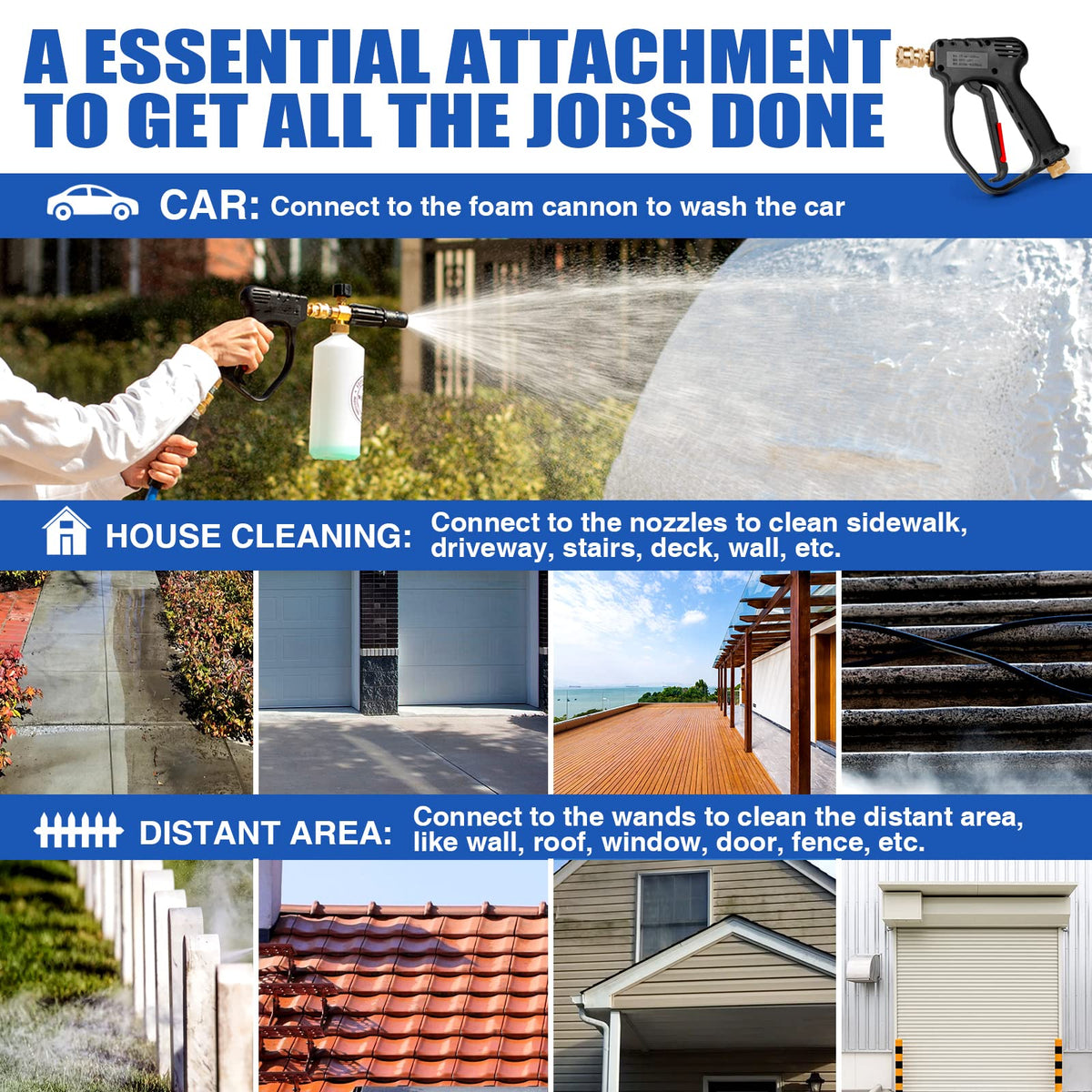 Rust-proof exterior and durable build increases longevity.