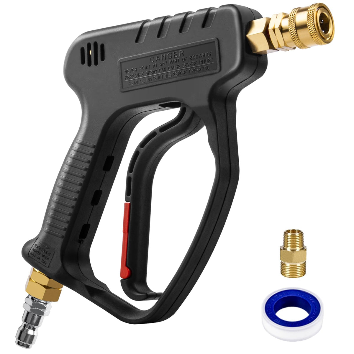 MEKOH Short Gun Pro 5000psi in action for efficient concrete cleaning.