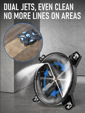 1/4 inch quick-connect for fast attachment to compatible washers