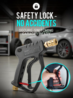 MEKOH Textured grip for secure control during long washes.