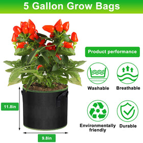 MEKOLIFE bags ideal for potatoes, tomatoes, and other vegetables in small spaces