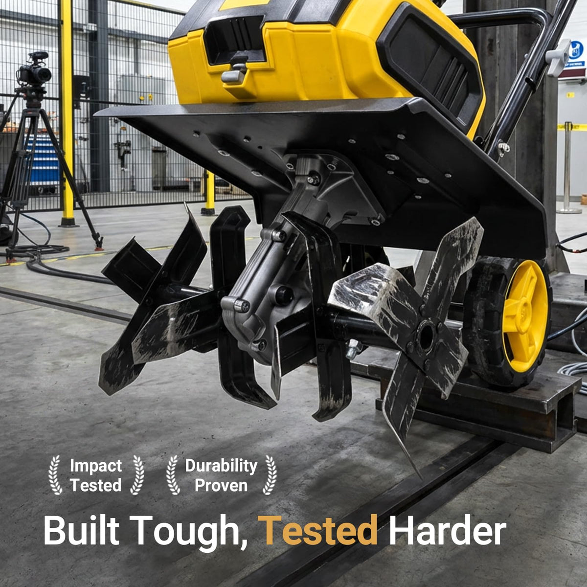 Mellif tiller adjustable height wheels improve balance and maneuverability