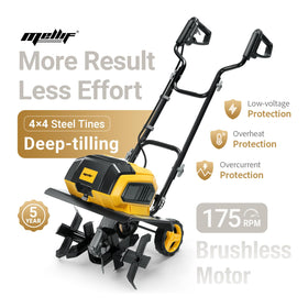 Mellif tiller brushless motor for stronger torque and longer runtime