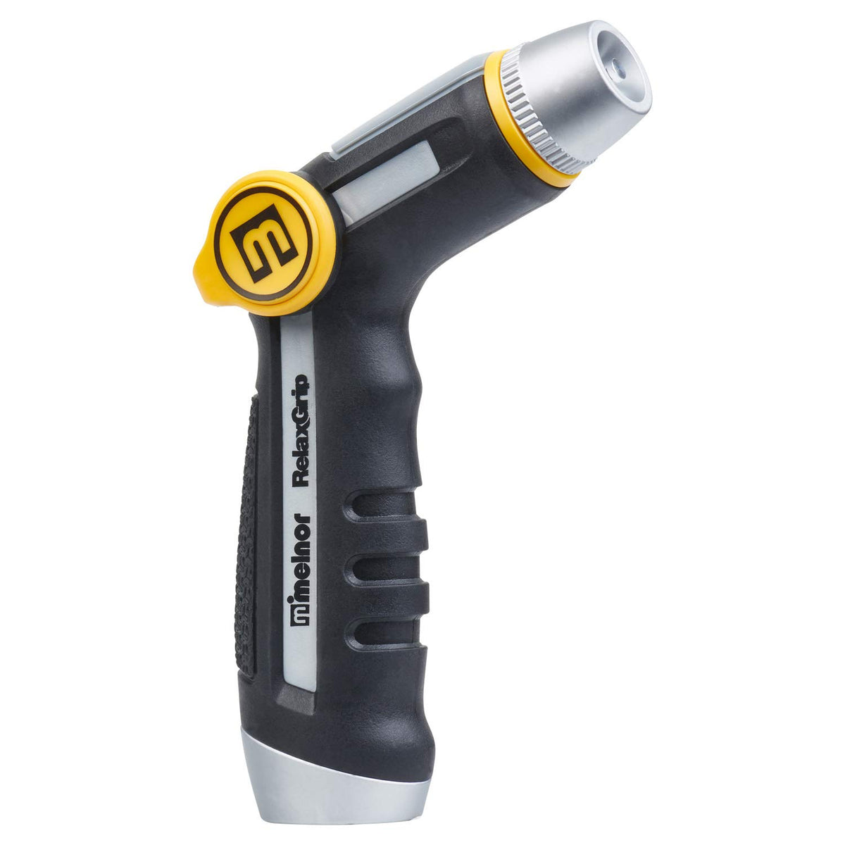 Melnor Relaxgrip handles designed to reduce wrist strain during gardening tasks.