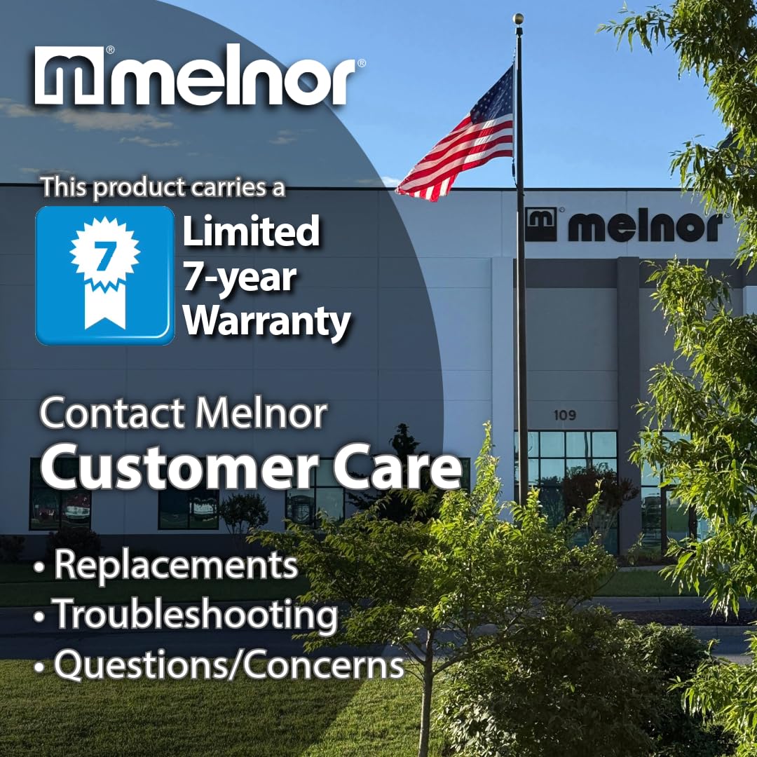 Melnor 65175AMZ two-year warranty for confidence and long-term use