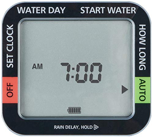 Melnor HydroLogic manual mode for on-demand watering like car wash or deck rinse.