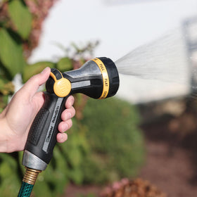Melnor RelaxGrip ergonomic design supports comfortable use during gardening tasks.