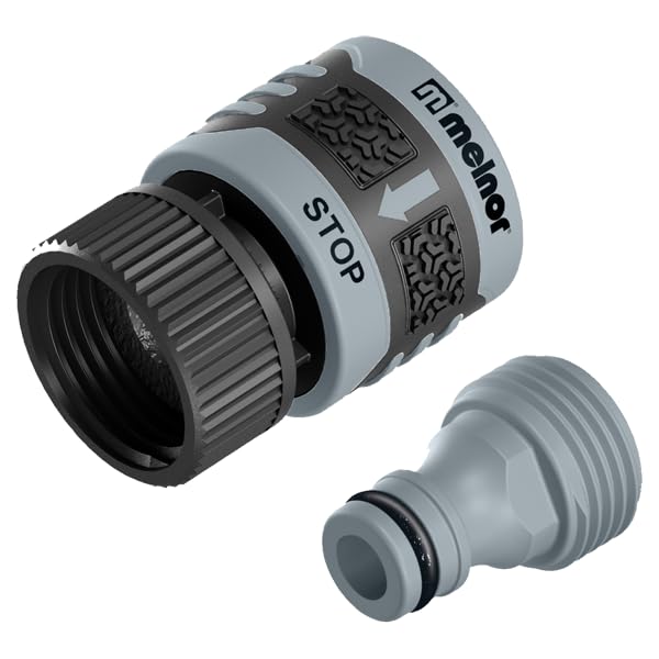 Melnor sturdy-metal-trigger ensures durability and reliable one-handed operation.