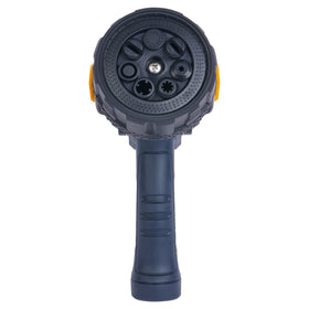 Metal core with rubber coating provides durable outdoor performance.
