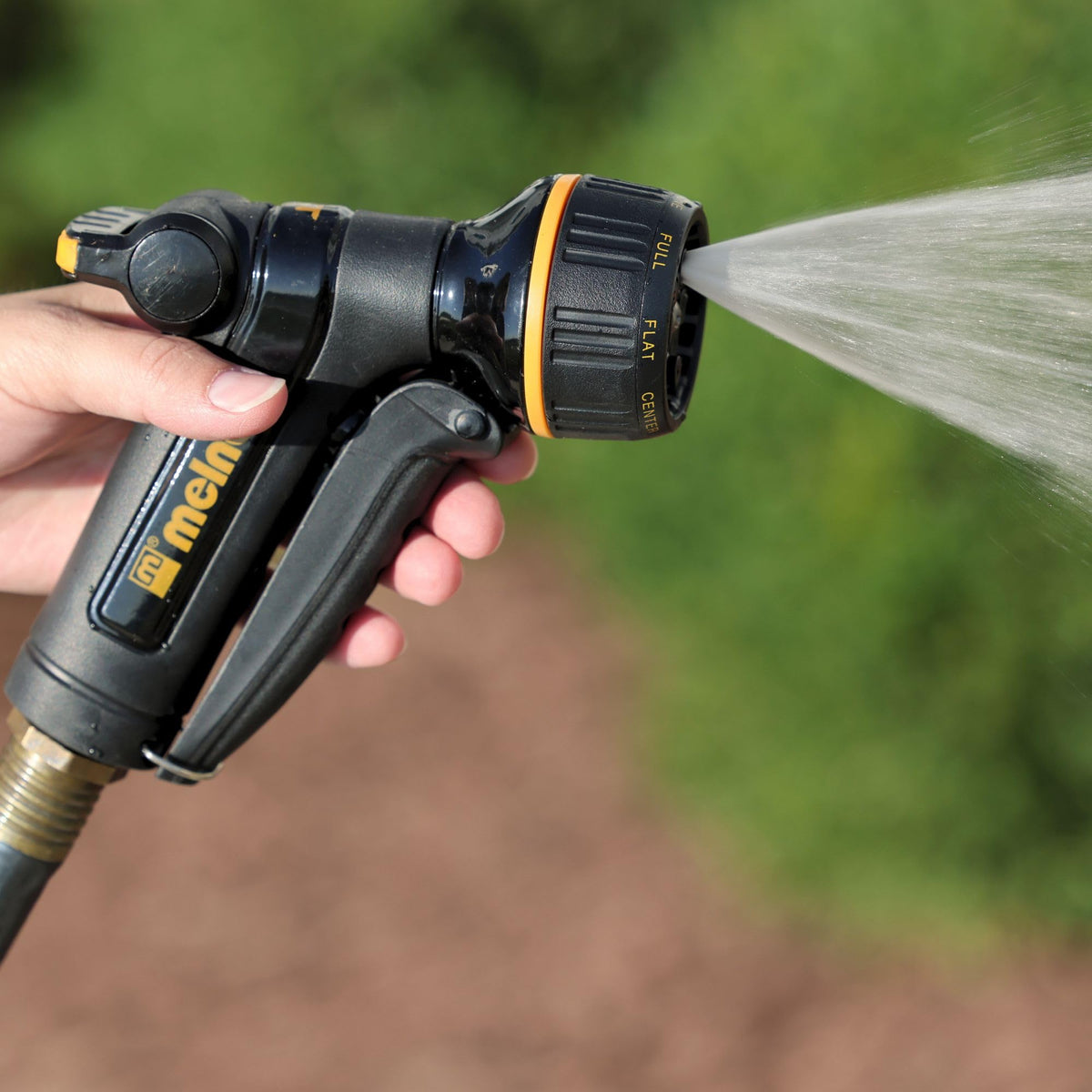 Melnor XT flow-control lever enables precise water adjustment