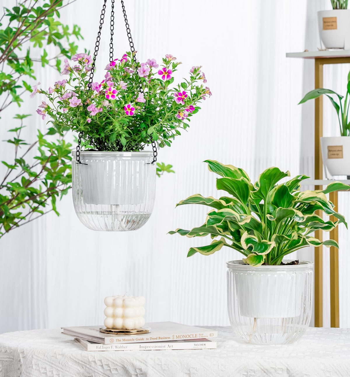 Melphoe weather-resistant planter withstands sun and winter conditions