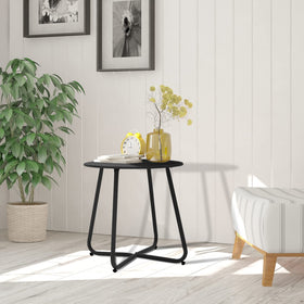 Meluvici Patio small side table fits compact spaces like balconies.