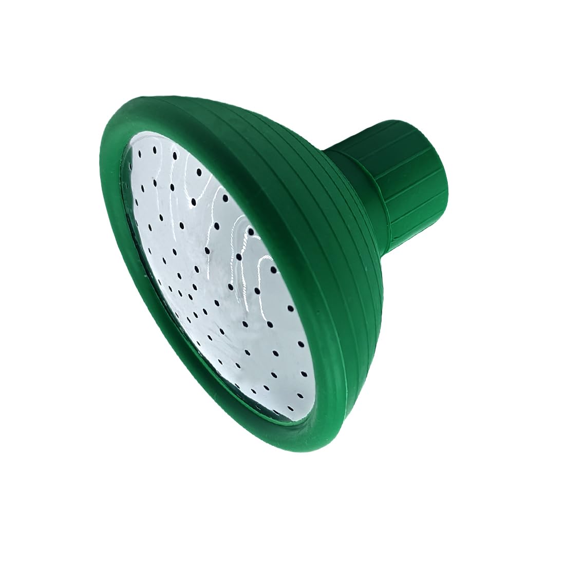 MengMain Watering Can Rose Head close-up showing evenly spaced spray holes for controlled watering
