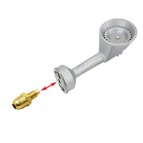MENSI brass propane nozzle for freestanding cast iron stoves