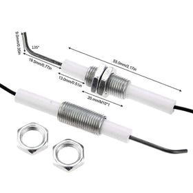 MENSI igniter head with universal mounting for easy integration