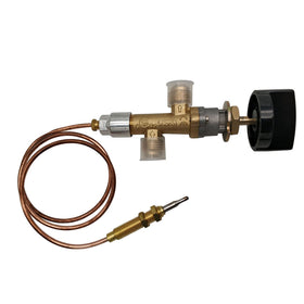 MENSI low pressure LPG valve with 3/8 inch flare swivel for fire pits