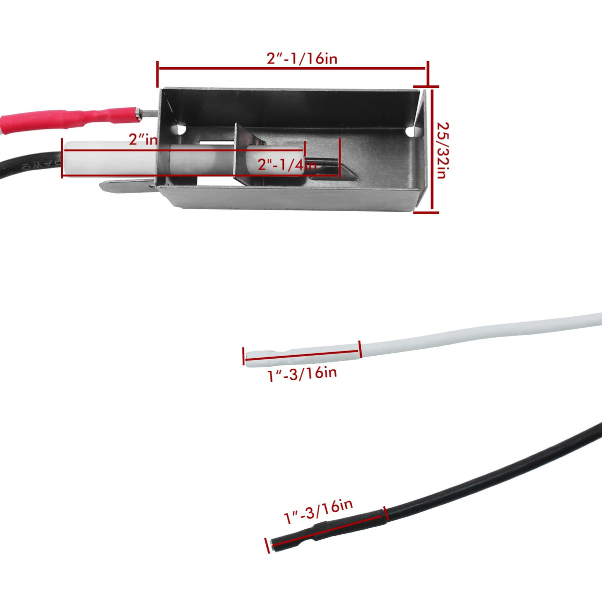 MENSI igniter for Genesis Silver B/C featuring sturdy parts for reliable ignition