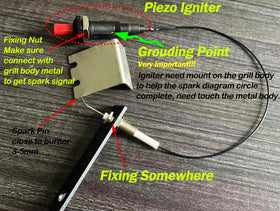 MENSI push-button igniter provides reliable spark without batteries