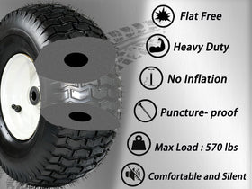 Menxigoc tubeless four-ply rubber image signals durable tires with strong shock absorption.