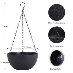 Meowell planter with drainage holes and removable plugs for adjustable watering