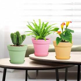 Meowell pot suitable for both indoor and outdoor use on balcony or garden.