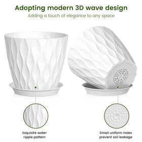Meowell lightweight, durable pots ideal for indoor and outdoor use