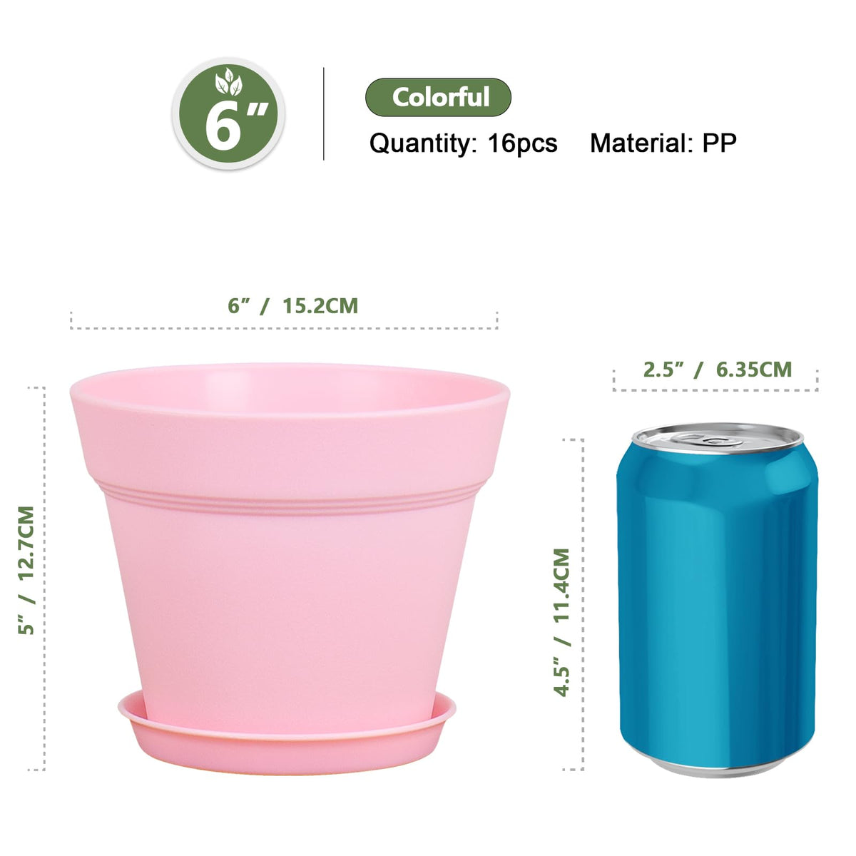 Meowell nursery pot showing drainage holes to prevent overwatering.