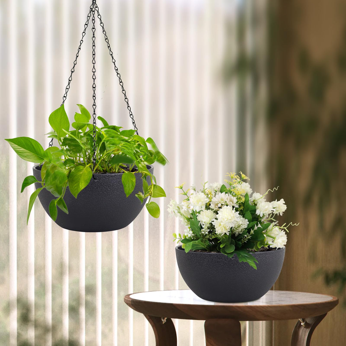 Meowell two-pack includes chains and plugs for easy setup