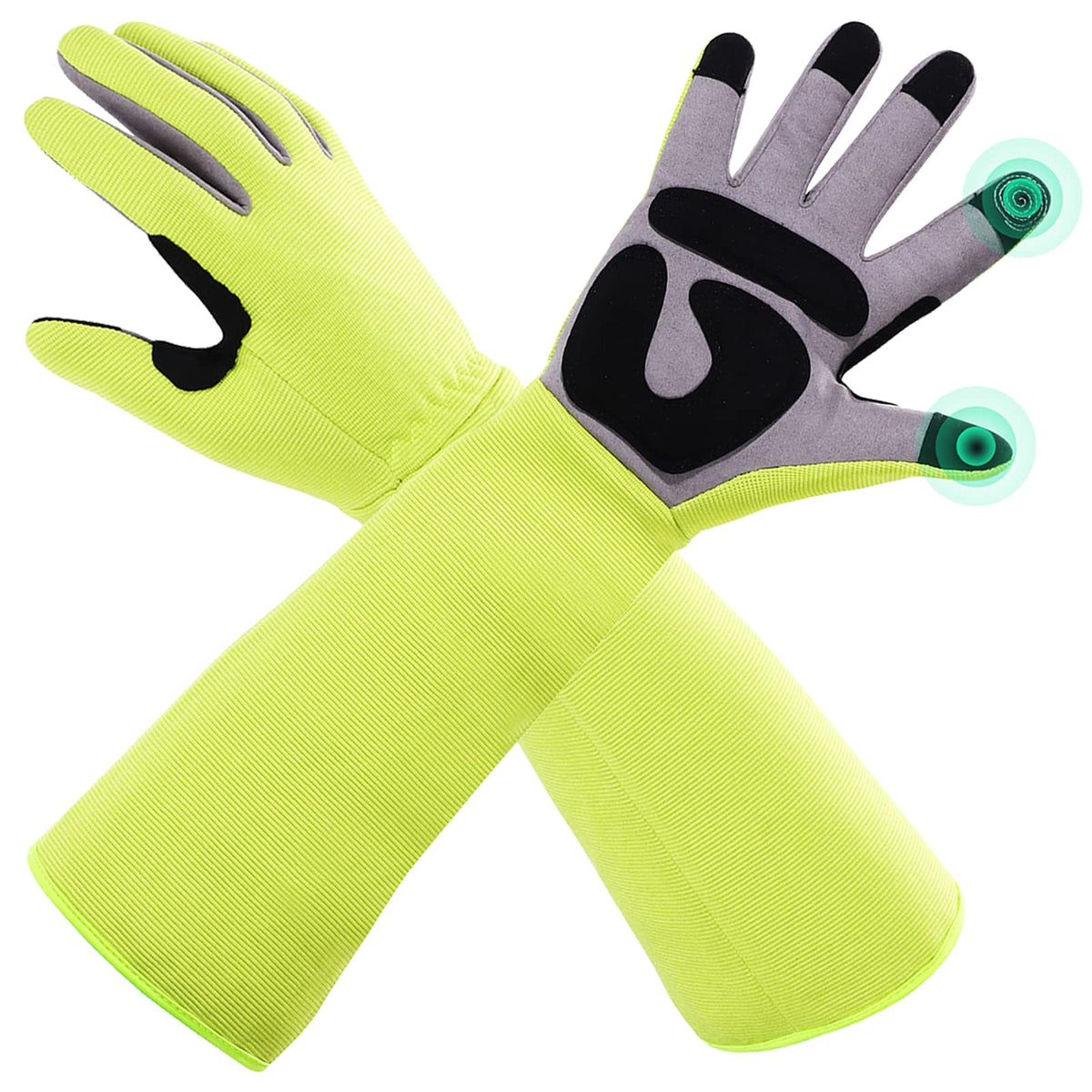 MEPEREZ 3-in-1 gloves gardening for comfortable yard tasks with thorn protection.