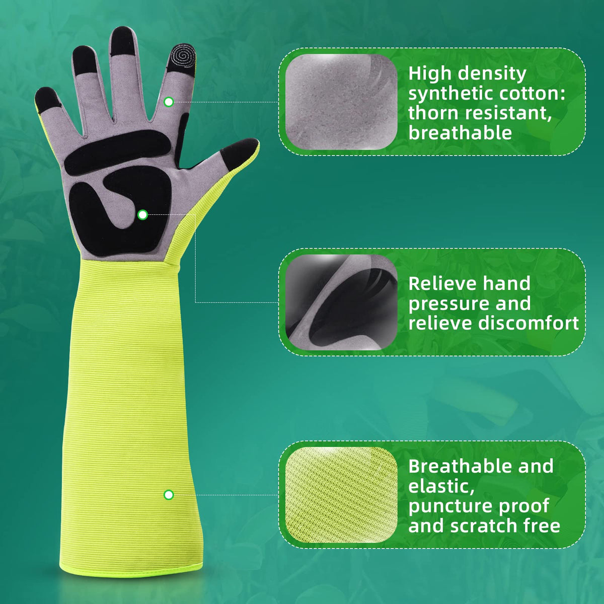 MEPEREZ 3-in-1 gloves size-coverage for versatile hand fit.