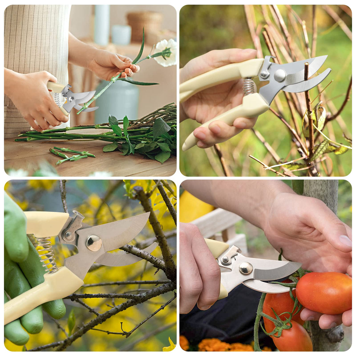 MEPEREZ compact lightweight design reduces hand fatigue during pruning