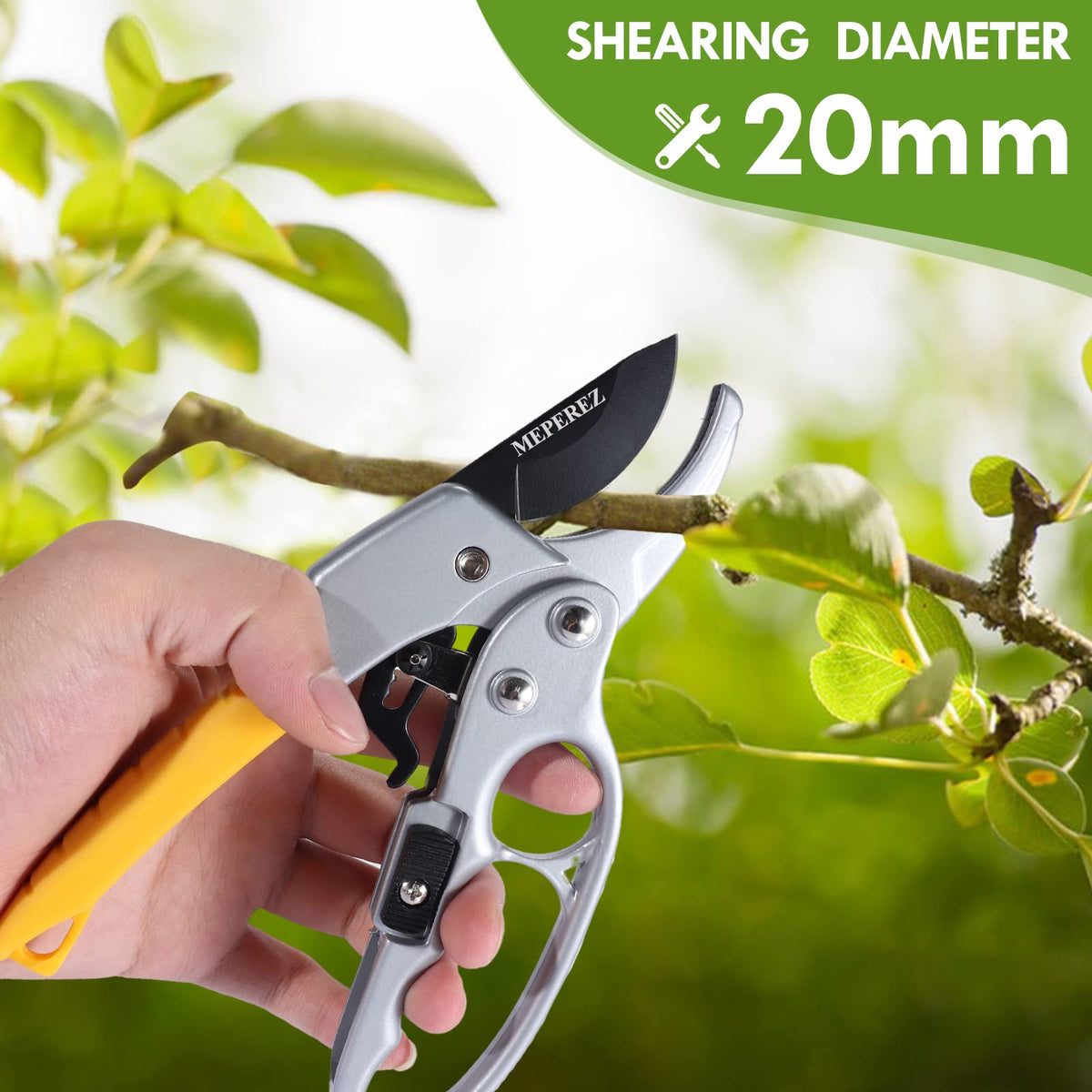 MEPEREZ pruning shears sharp blade designed to cut fresh flower stems