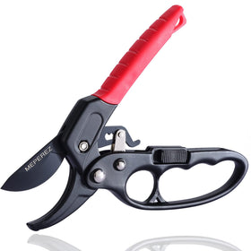 MEPEREZ pruning shears with ergonomic handle for comfortable garden trimming