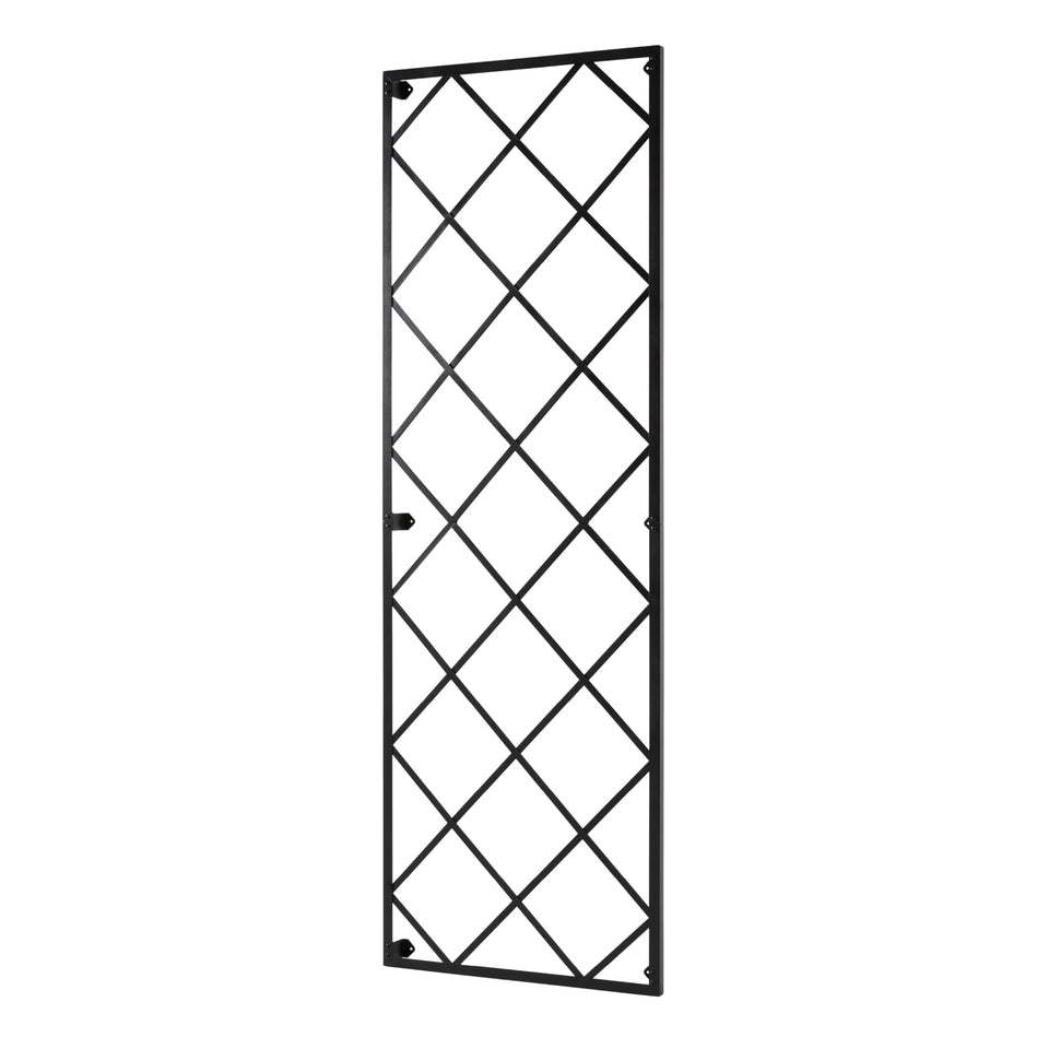 Meranti giant trellis with 8ft tall rectangular frame supports climbing plants