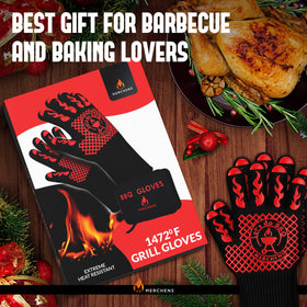 Luxurious gift box included with M MERCHENS gloves for holiday gifting