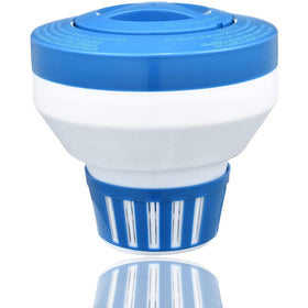 Merkia Pool Chlorine Floater large-capacity demonstrates extended dispensing for bigger pools.