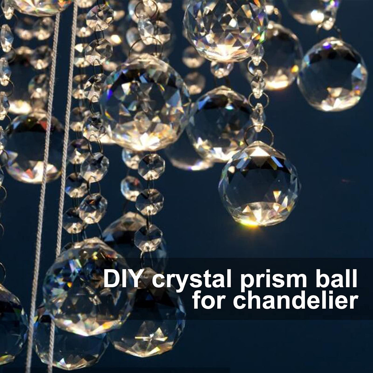 MerryNine wedding decorations prisms add sparkle to ceremonies and photo backdrops.
