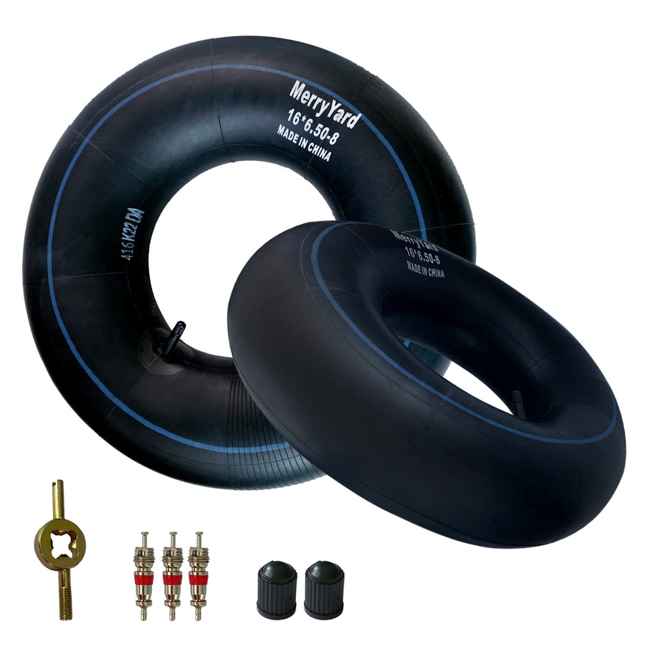 MerryYard 16x650-8 butyl inner tube for long-lasting air retention and reliability