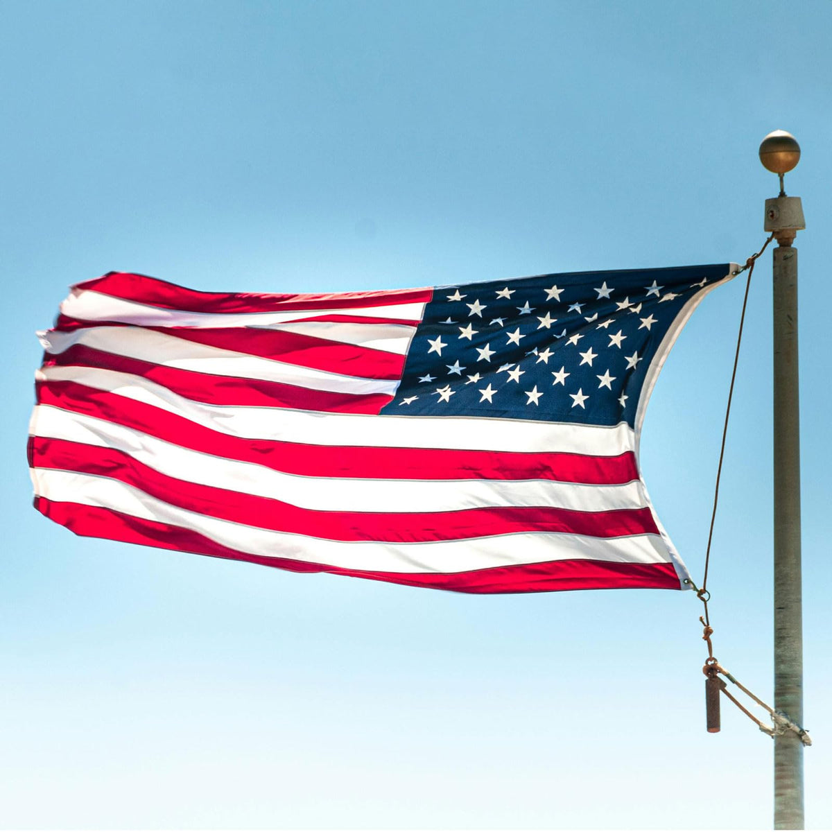 Meryndou flag with 120-day quality assurance guarantee.