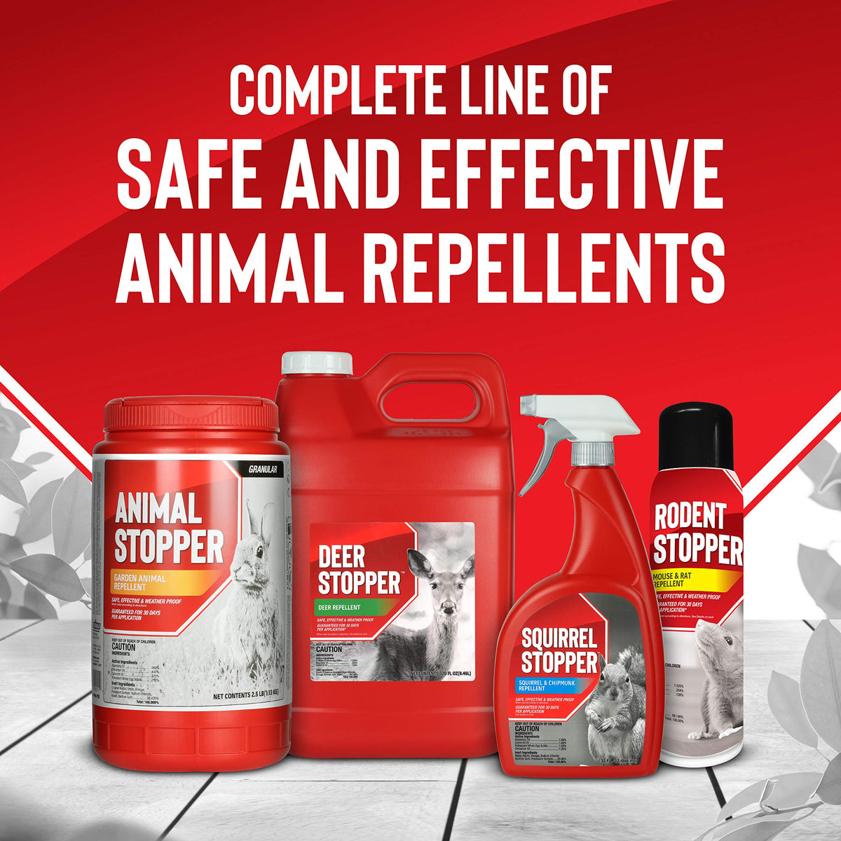 Messinas Deer Stopper garden protection solution for turf and ornamentals.